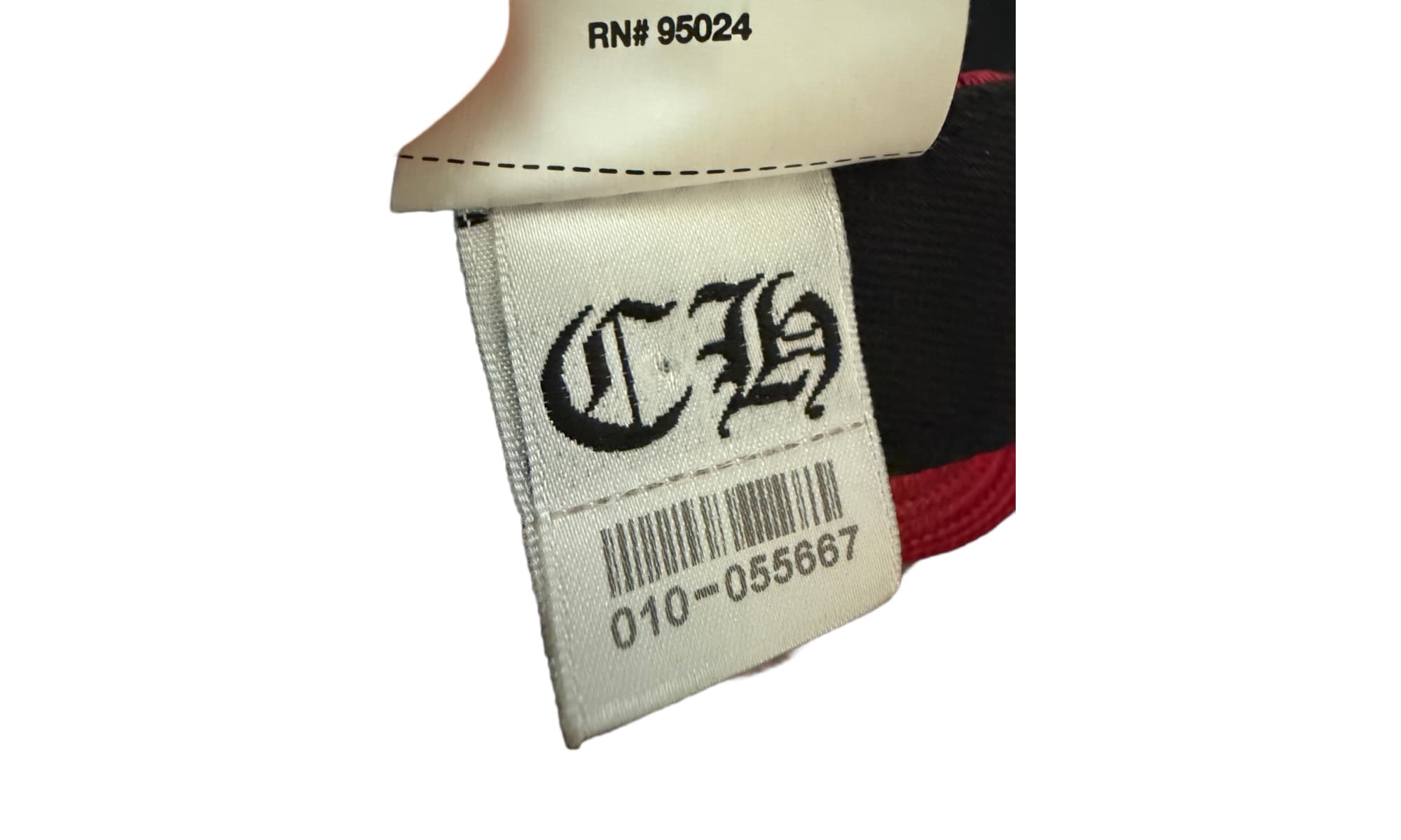 Chrome Hearts CH Hollywood Trucker Hat Red/White