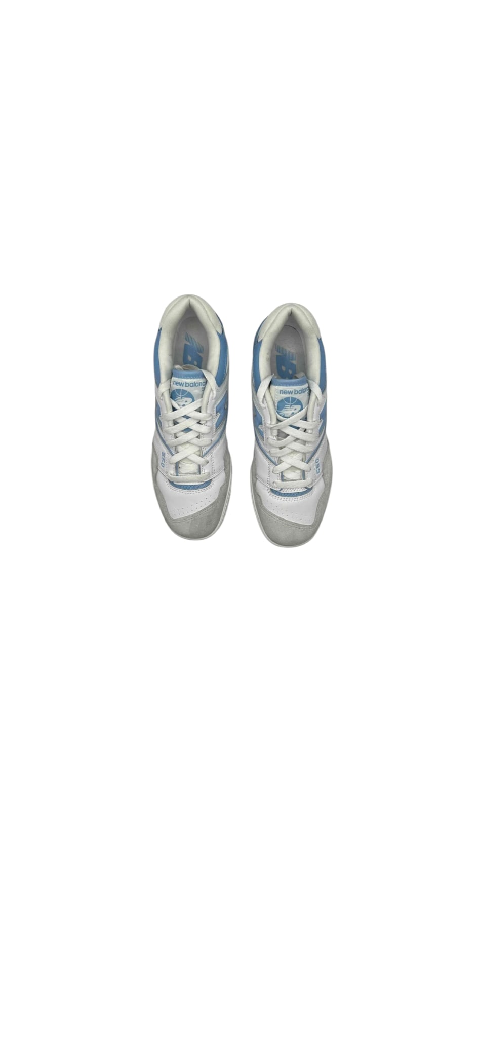 New Balance 550 White Blue Haze Rain Cloud (PreOwned)