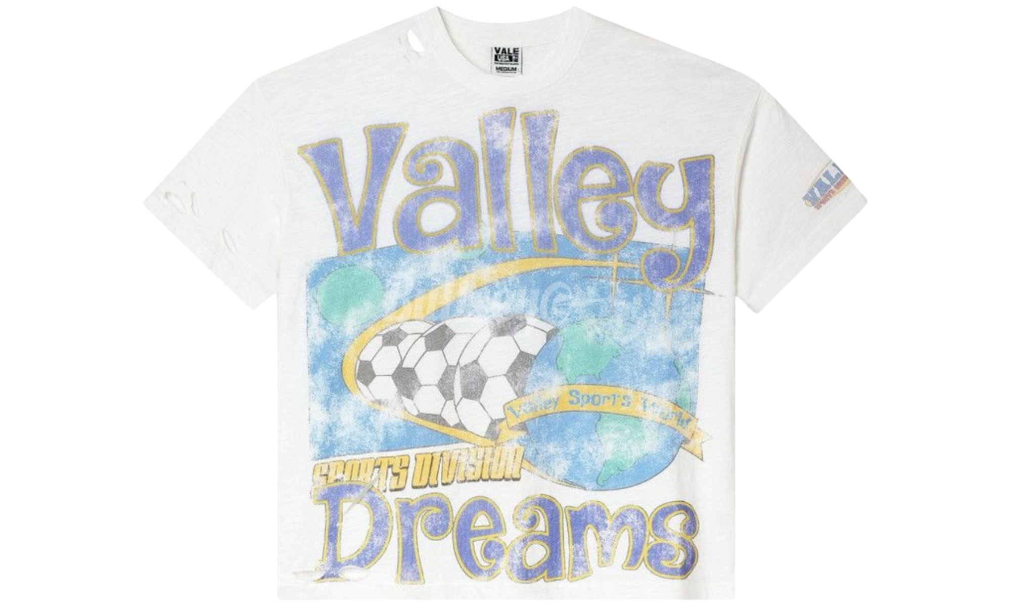 Vale Forever Futball White T-Shirt