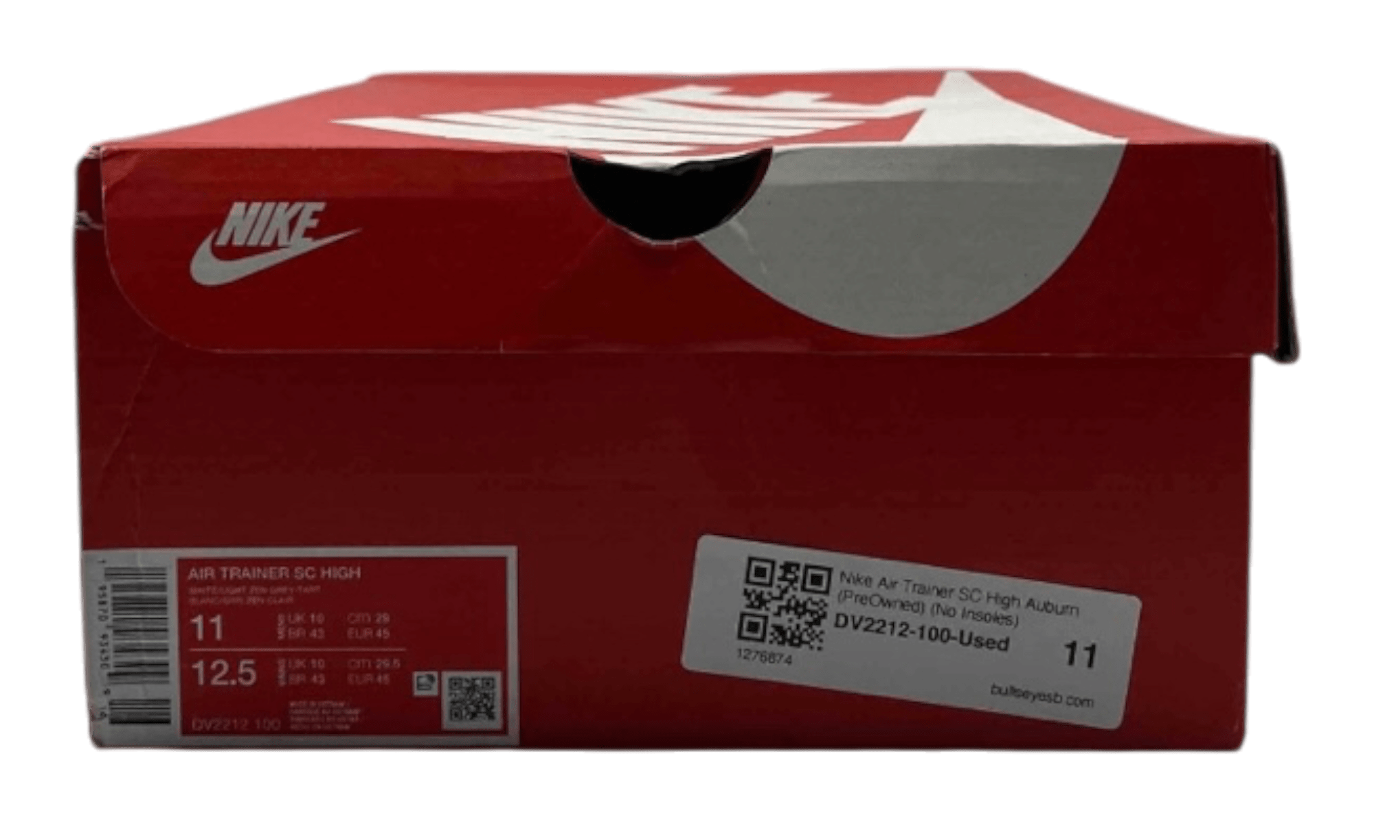 Nike Air Trainer SC High Auburn (PreOwned) (No Insoles)