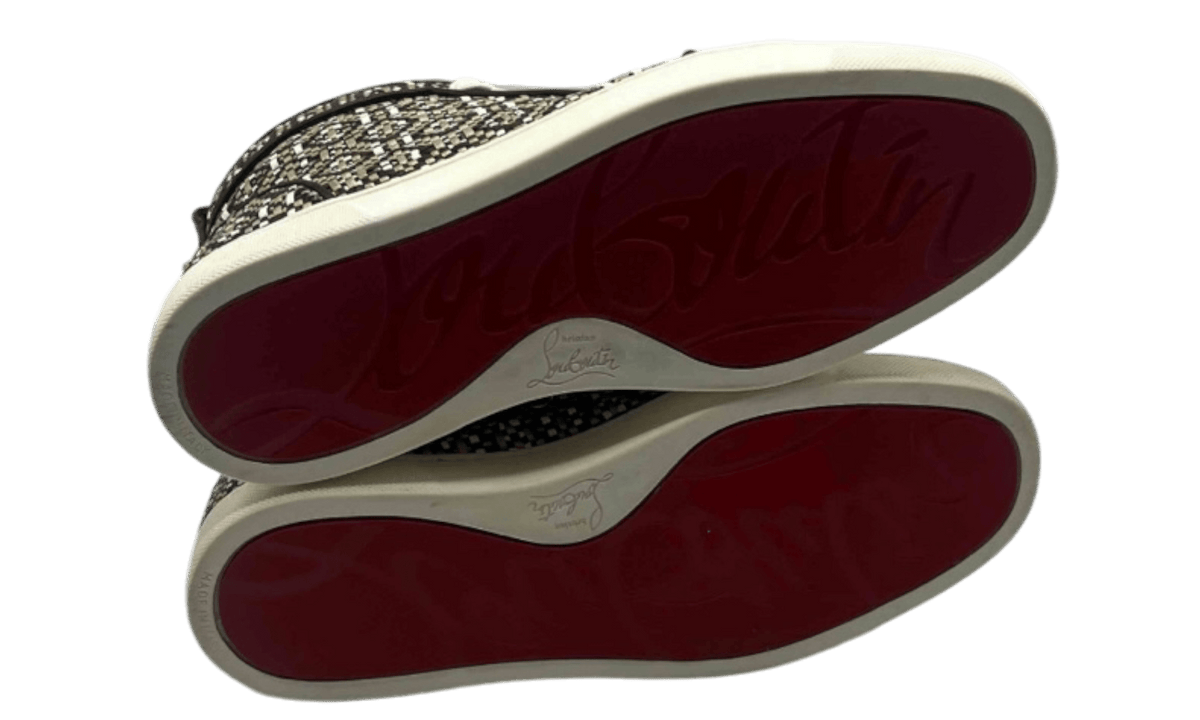 Christian Louboutin Woven Leather Louis Orlato Sneaker (PreOwned)