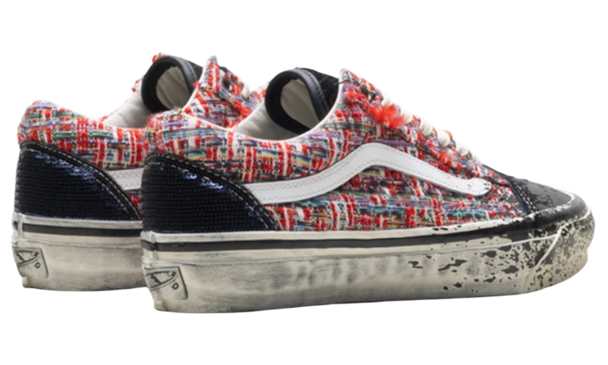 Vans Premium Old Skool Charms Red Black