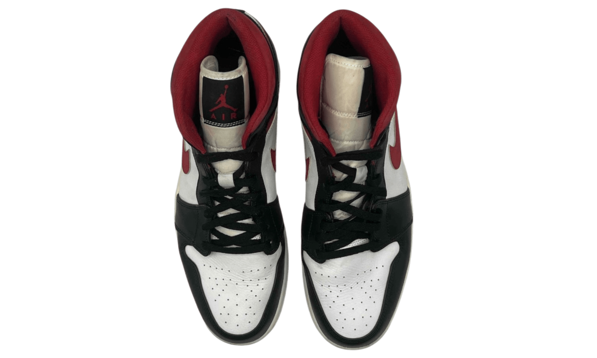 Jordan 1 Mid Gym Red Black White (PreOwned) (No Box)