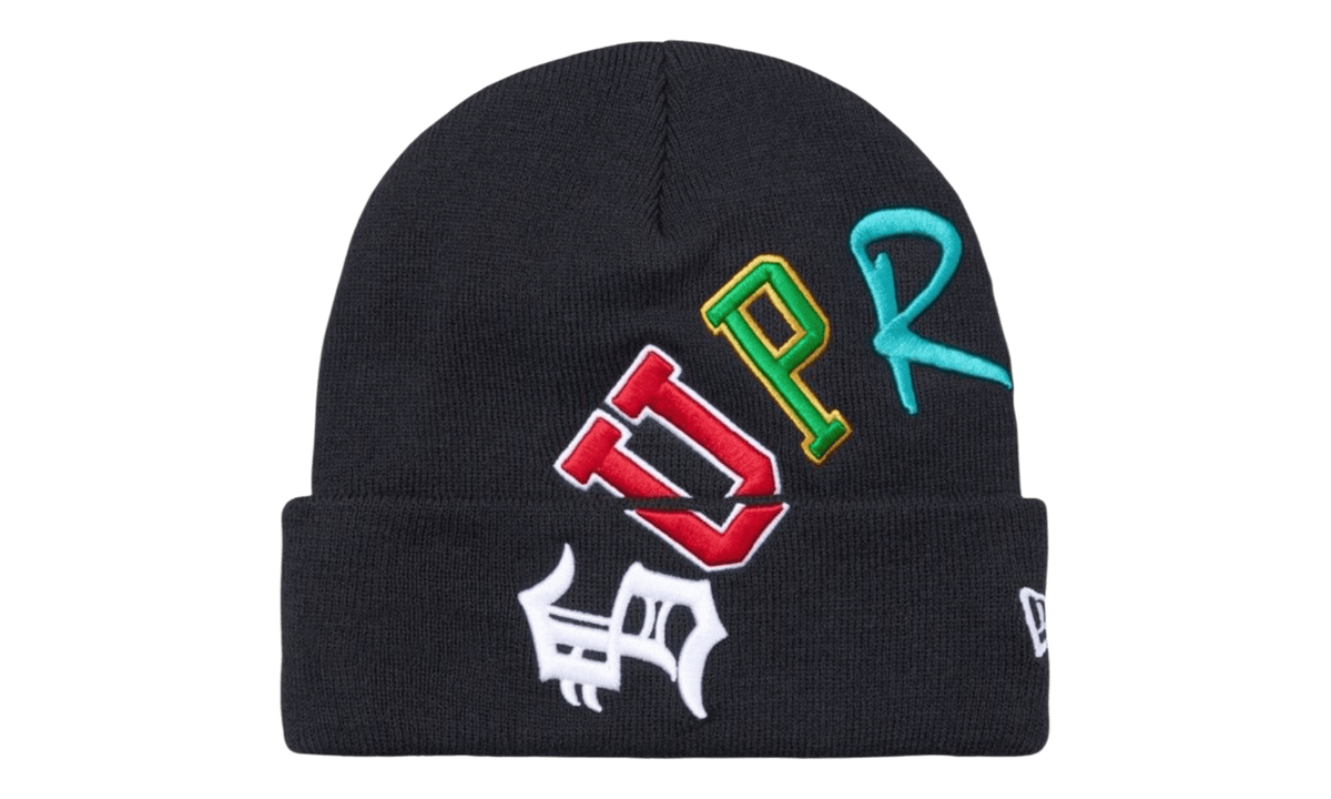 Supreme New Era Arc Beanie Navy
