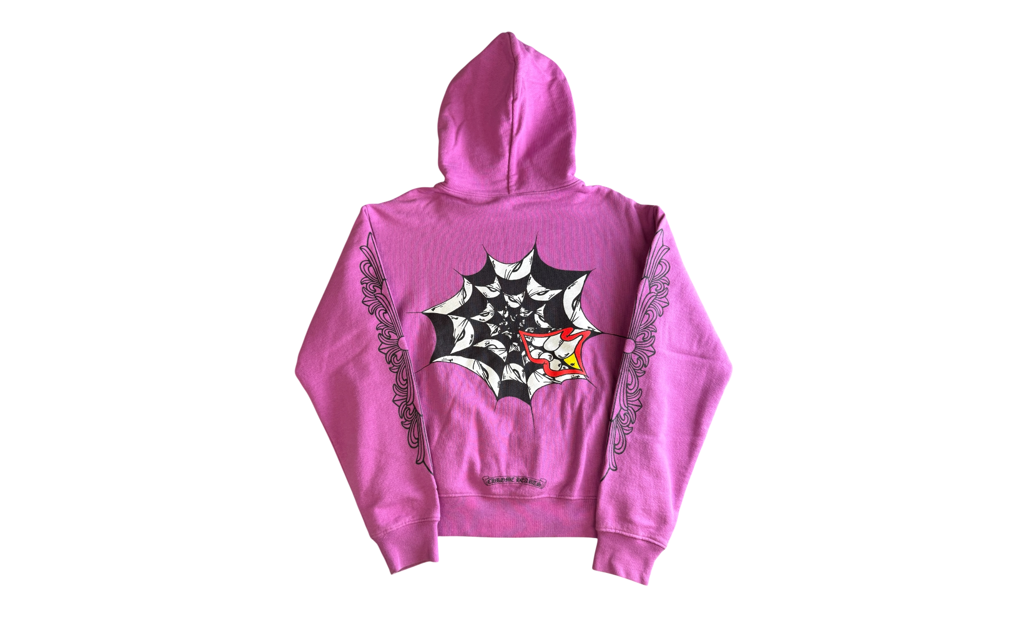 Chrome Hearts Matty Boy Spider Web Purple Hoodie