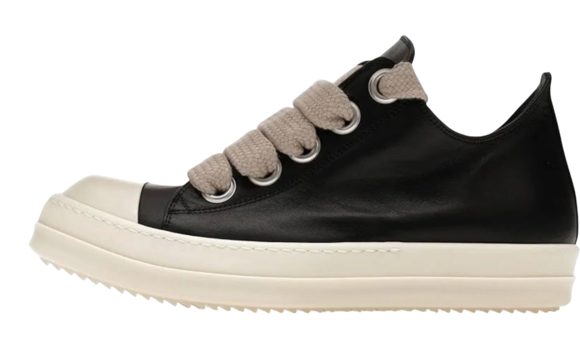 Rick Owens Concordians Jumbo Laced Black/Milk Sneakers