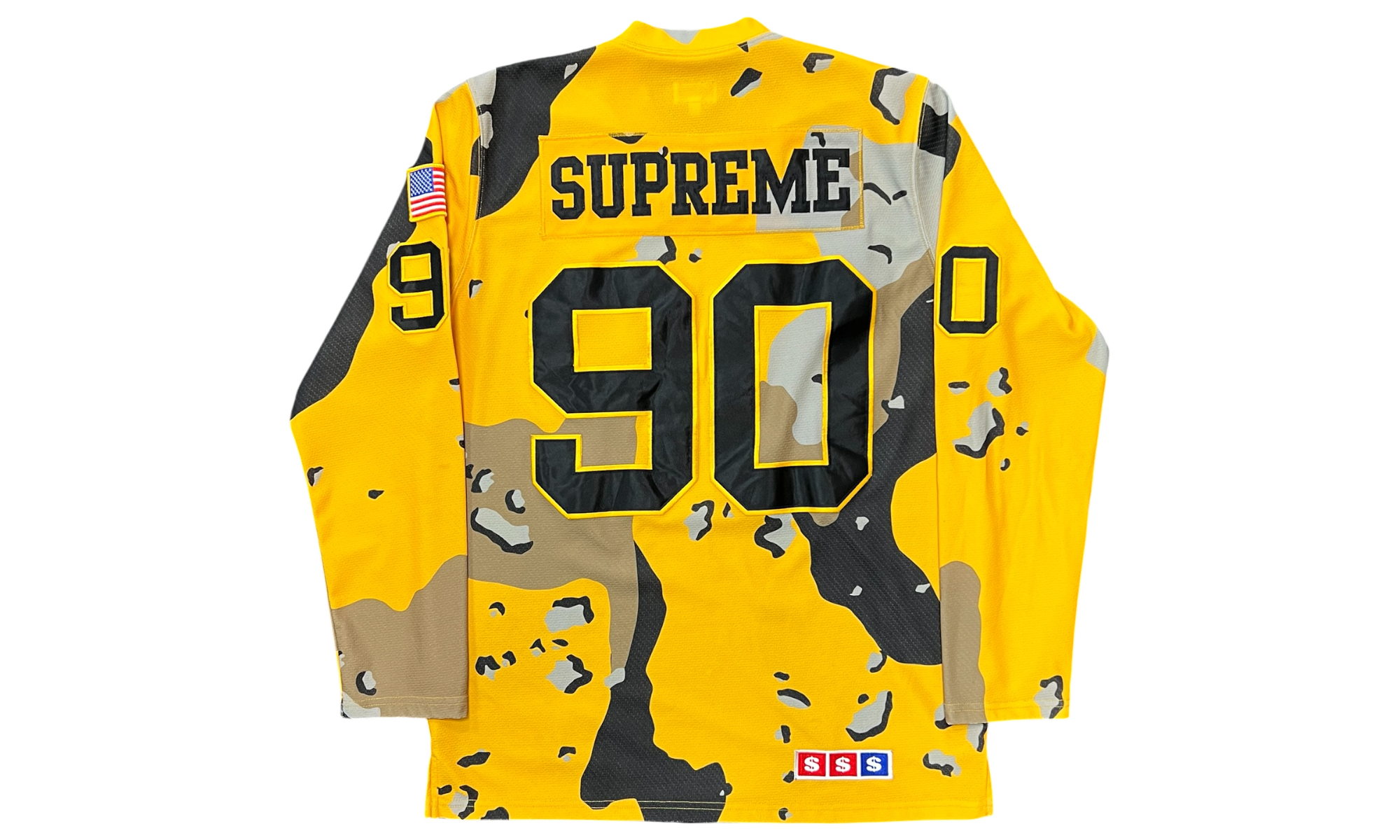 Supreme Desert Camo Yellow Hockey Jersey (FW14) (PreOwned)