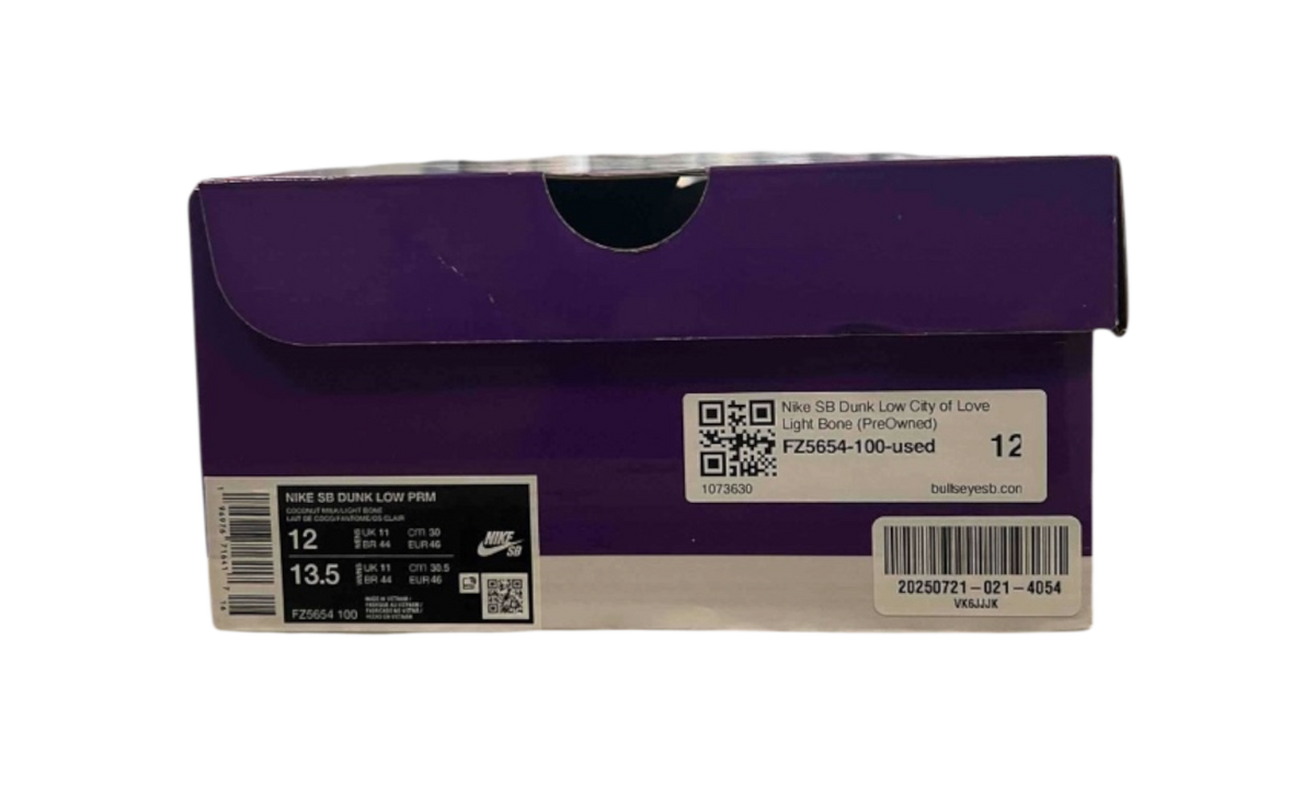 Nike SB Dunk Low City of Love Light Bone (PreOwned)