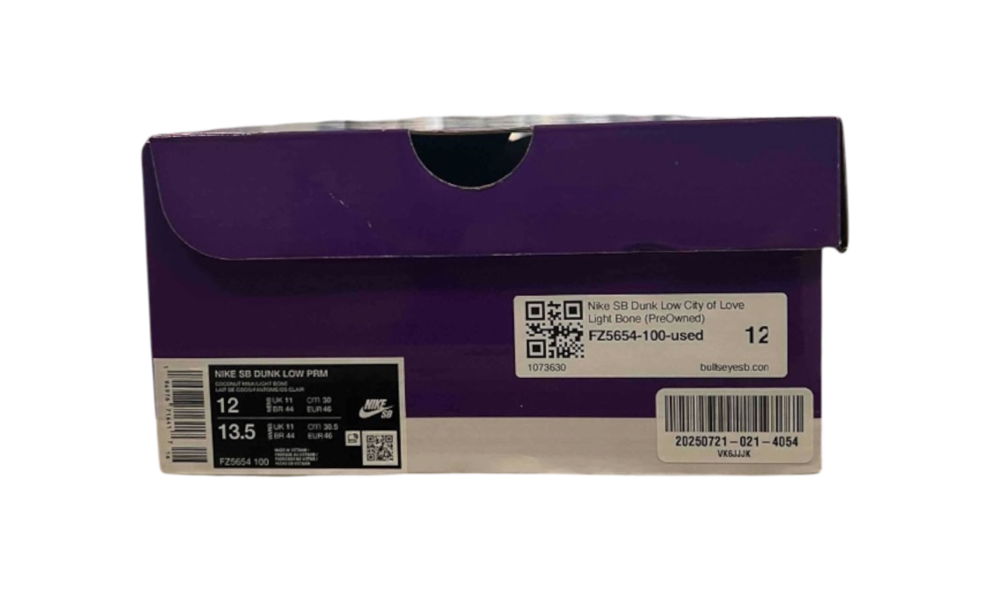 Nike SB Dunk Low City of Love Light Bone (PreOwned)