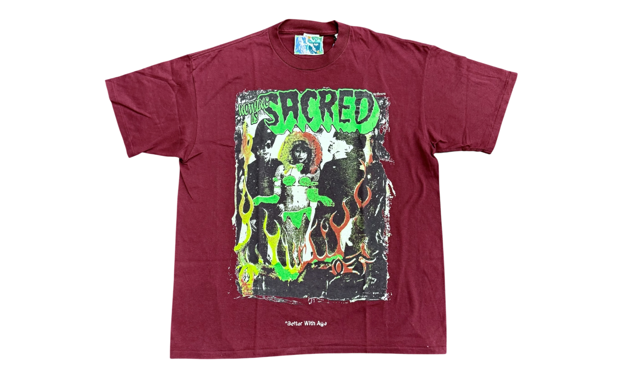 Better With Age Monet Assorted Maroon Red T-Shirt