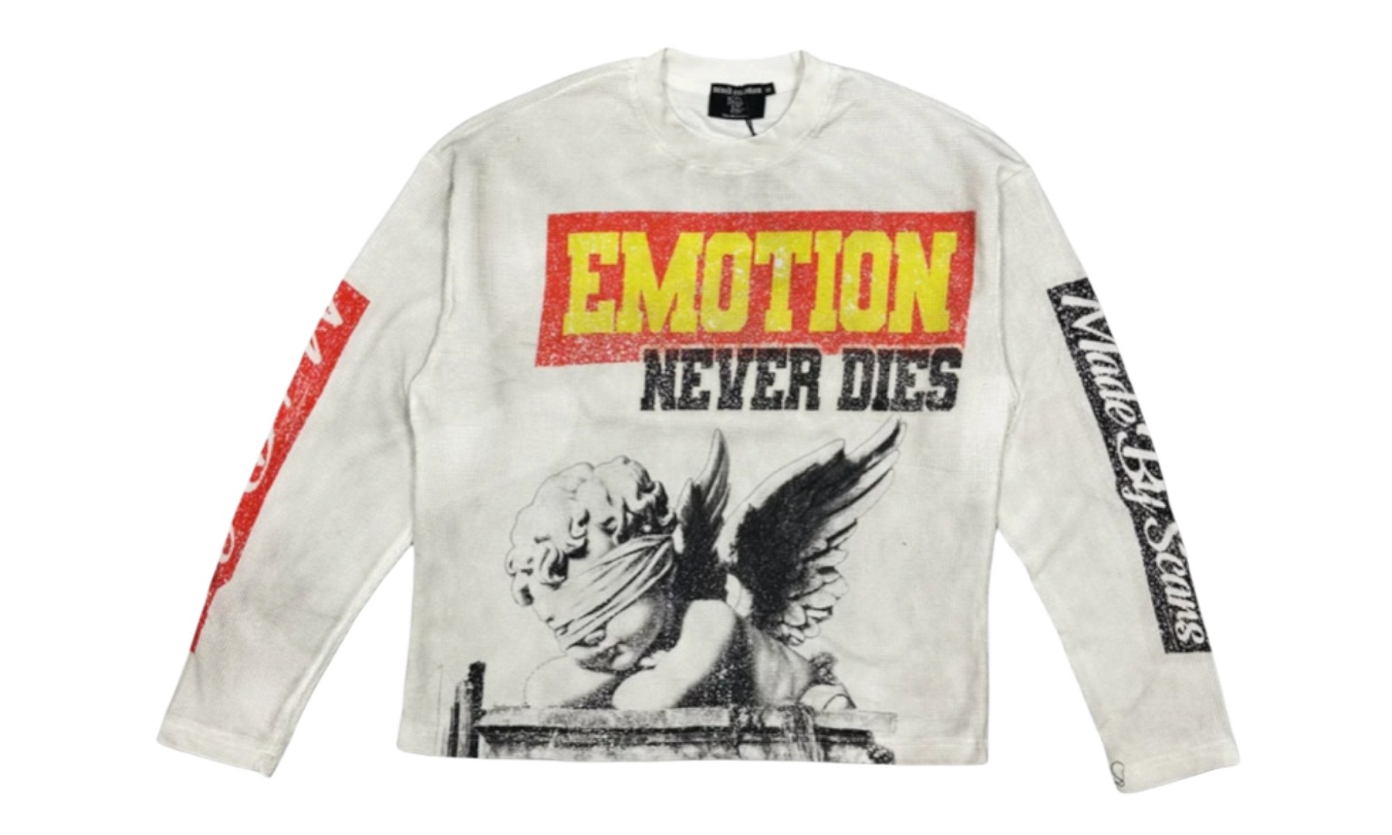 Mixed Emotions Dreams White Long Sleeve T-Shirt