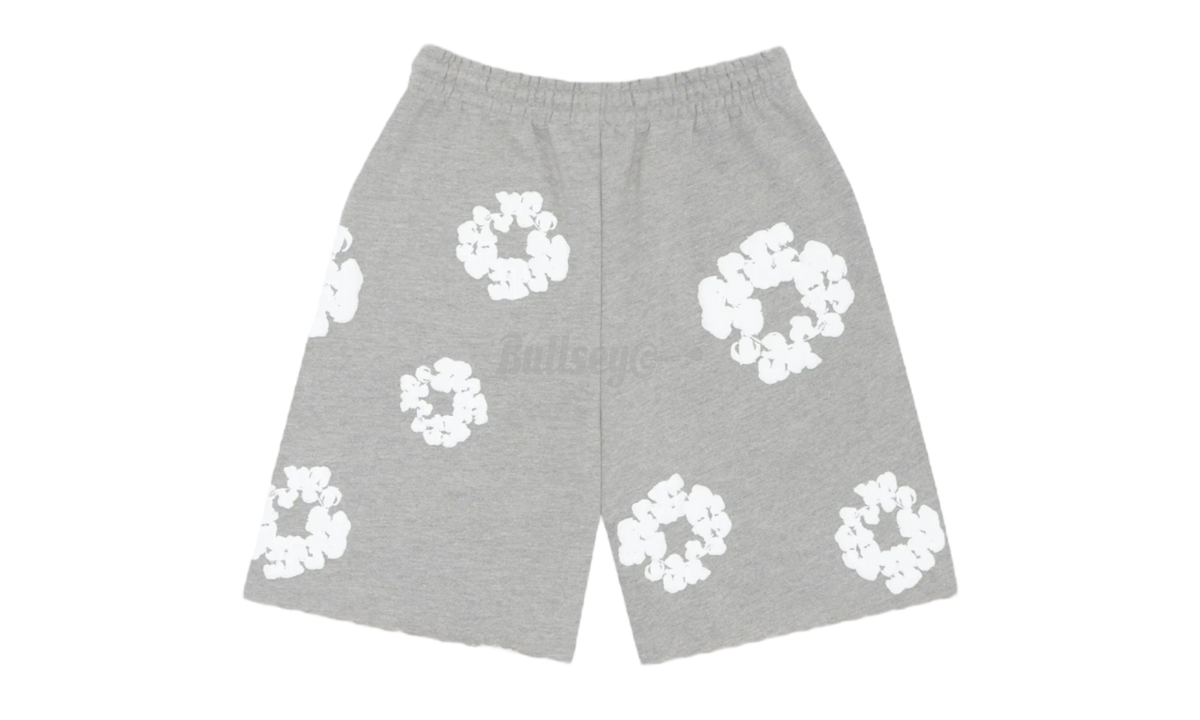 Denim Tears The Cotton Wreath Grey Sweat Shorts