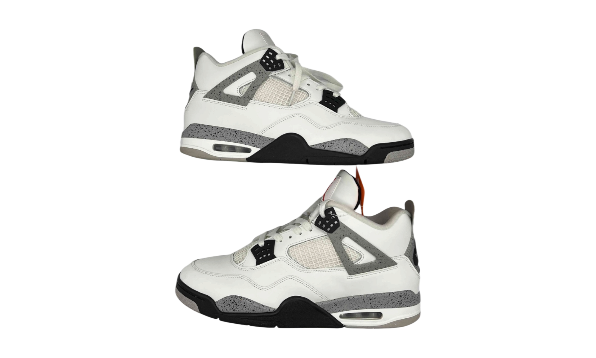 Jordan 4 Retro White Cement (2025)(PreOwned)