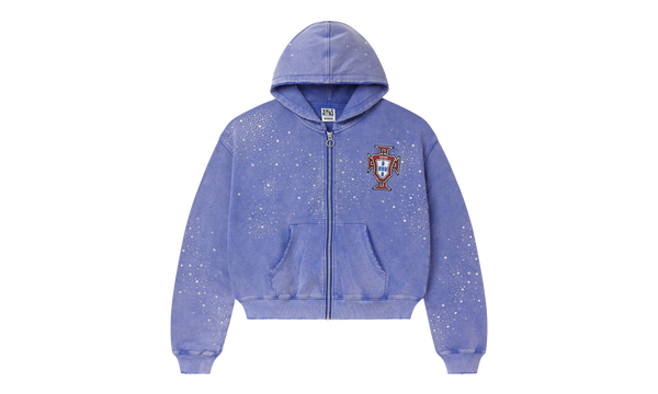 Vale Forever Sea Cluster Blue Zip-Up Hoodie