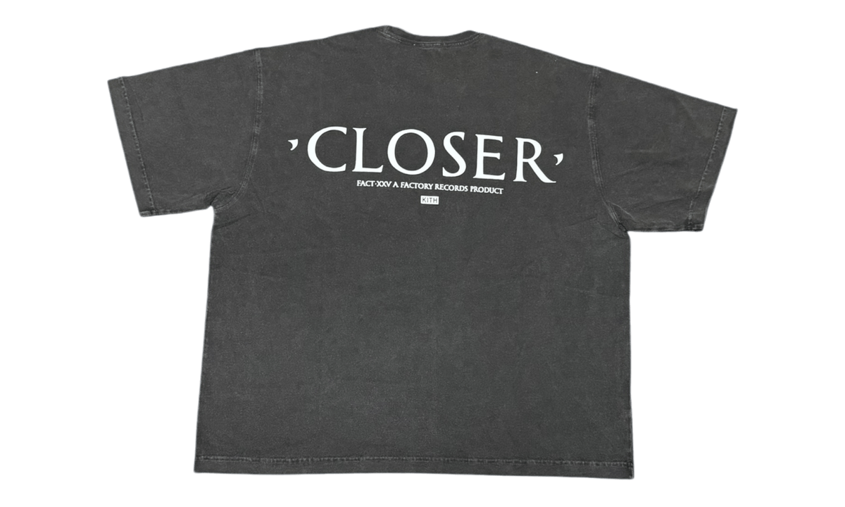 Kith x Joy Division Closer Vintage Alex Black T-Shirt