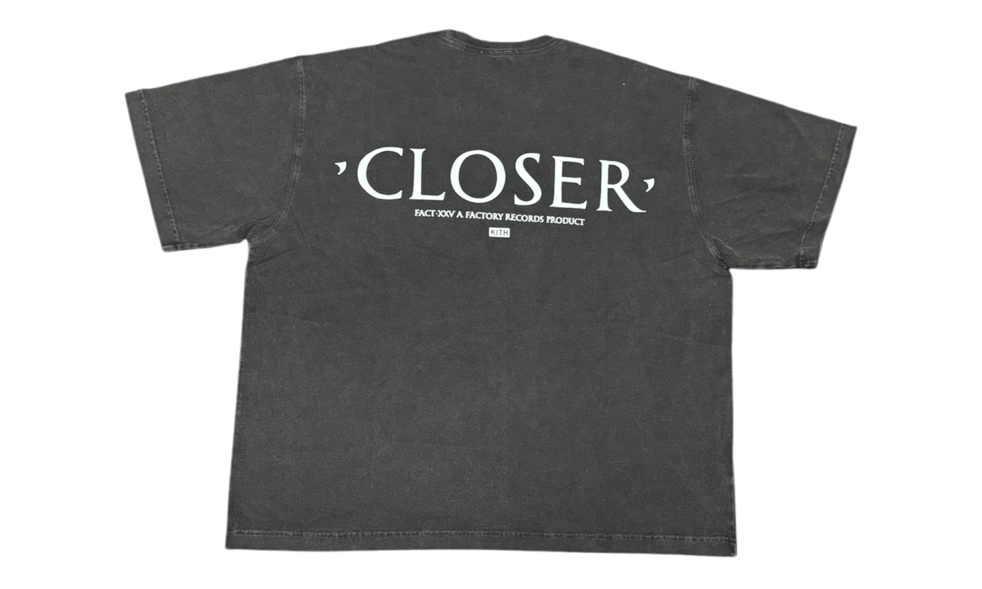 Kith x Joy Division Closer Vintage Alex Black T-Shirt