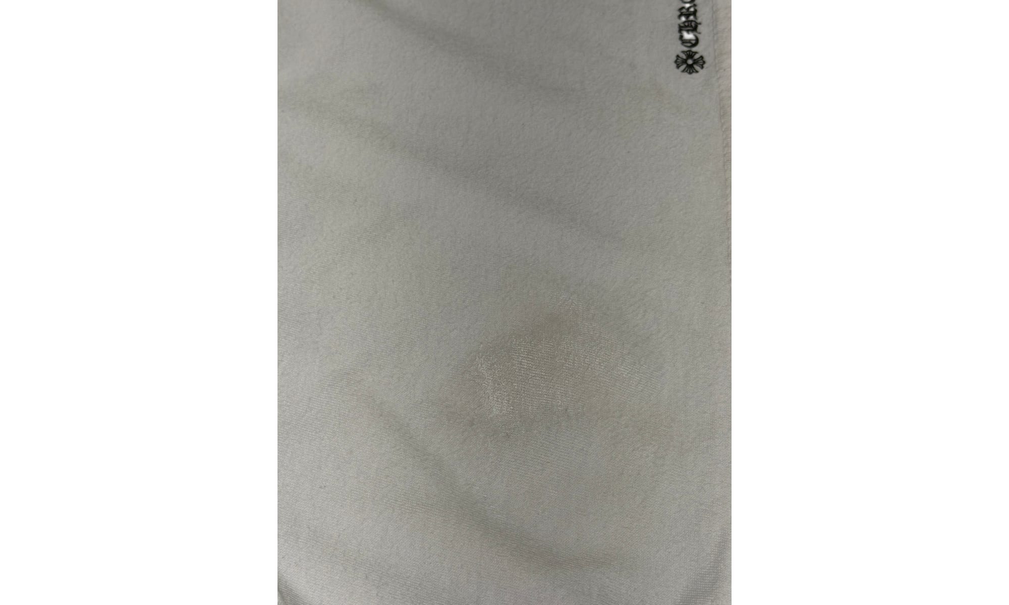 Chrome Hearts White Neck Letter T-Shirt ( Preowned )
