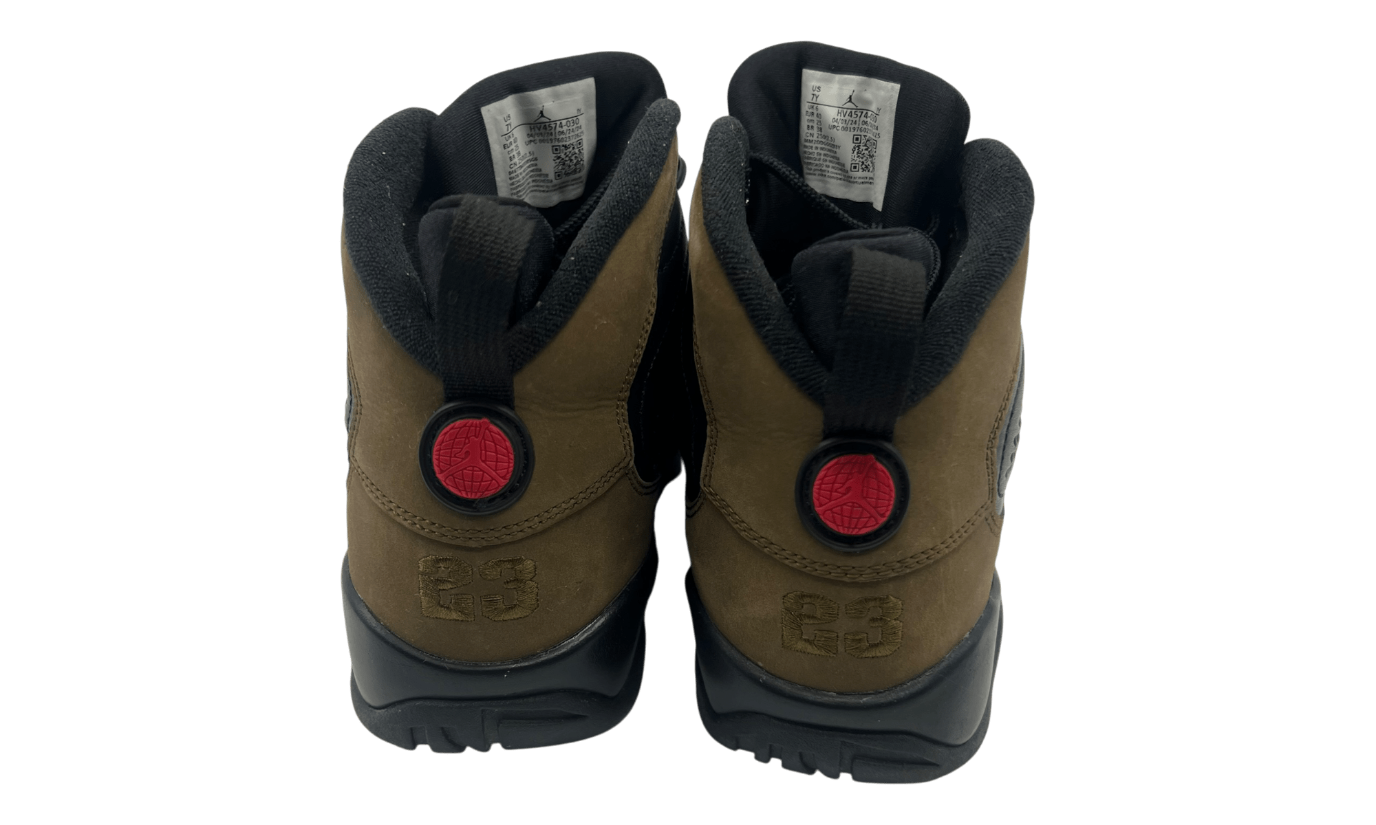 Jordan 9 Retro Olive (2024) (GS) (PreOwned) (No Box)