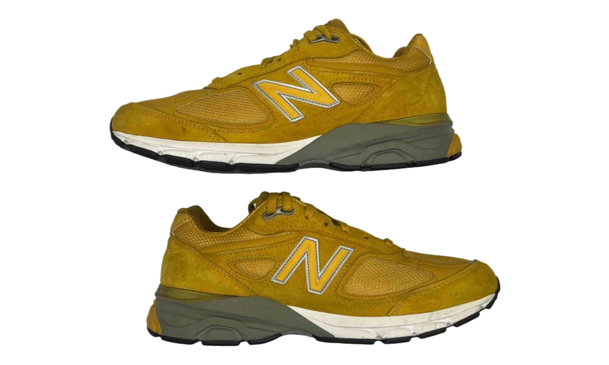 New Balance 990v4 Made In USA "Yellow" (PreOwned) (Rep Box)