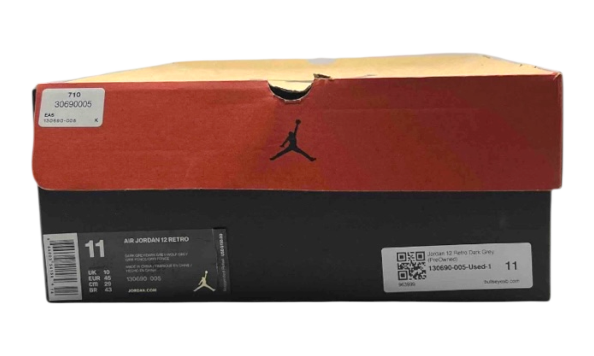 Jordan 12 Retro Dark Grey (PreOwned)