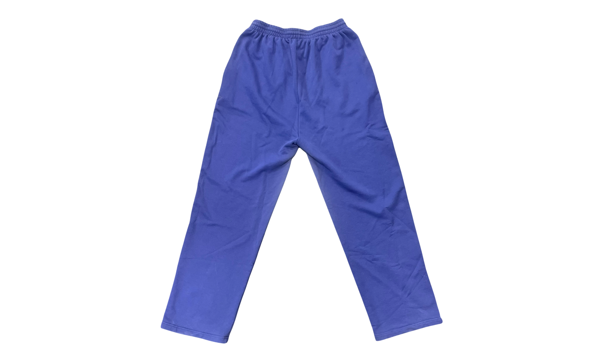 Balenciaga Politcal Logo Indigo Sweatpants (PreOwned)
