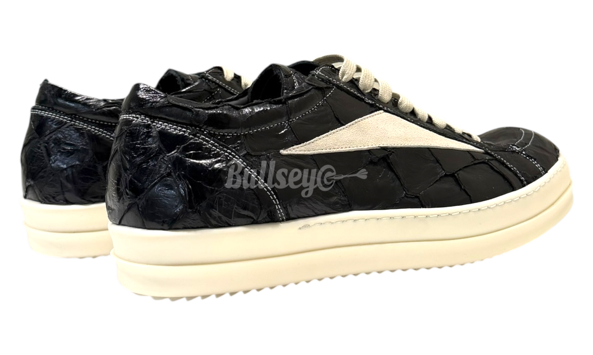 Rick Owens Maxfield Exclusive Pirarucu Vintage Sneakers (1/24)