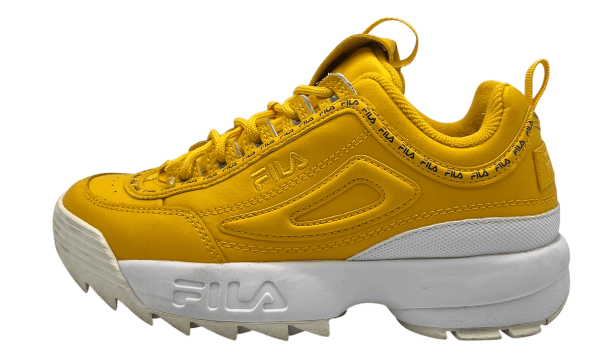 Fila Disruptor II Premium Repeat Canary Yellow (PreOwned) (No Box)