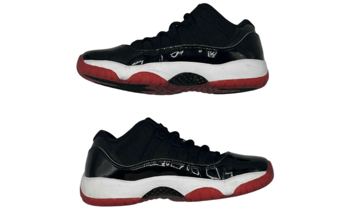 Jordan 11 Retro Low Bred (GS) (2025) (PreOwned) (No Box)