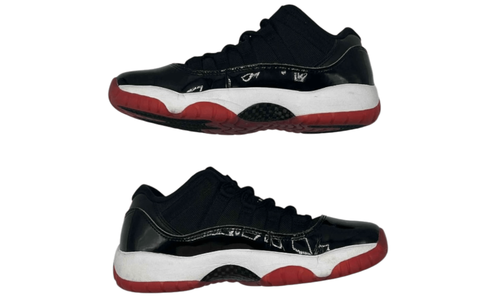Jordan 11 Retro Low Bred (GS) (2025) (PreOwned) (No Box)