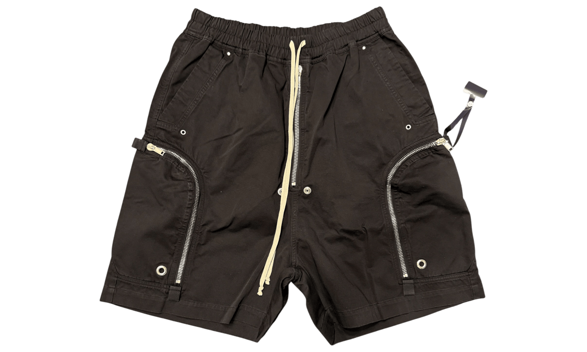 Rick Owens Drkshdw Cotton Low-Rise Loose Bermuda Shorts