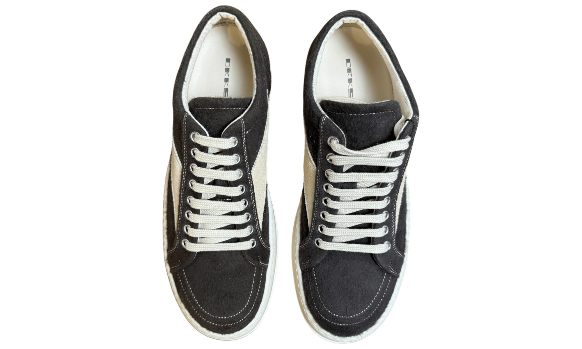Rick Owens DRKSHDW Vintage Low Dark Dust/Milk/Milk