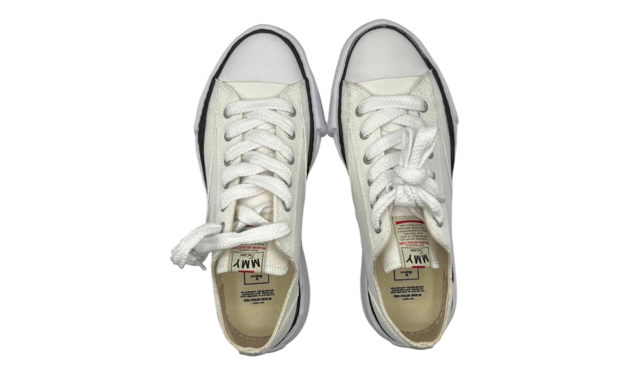 Maison Mihara Yasuhiro Peterson Low Canvas White (PreOwned)