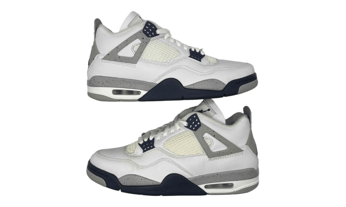 Air Jordan 4 Retro "White Midnight Navy" (PreOwned)