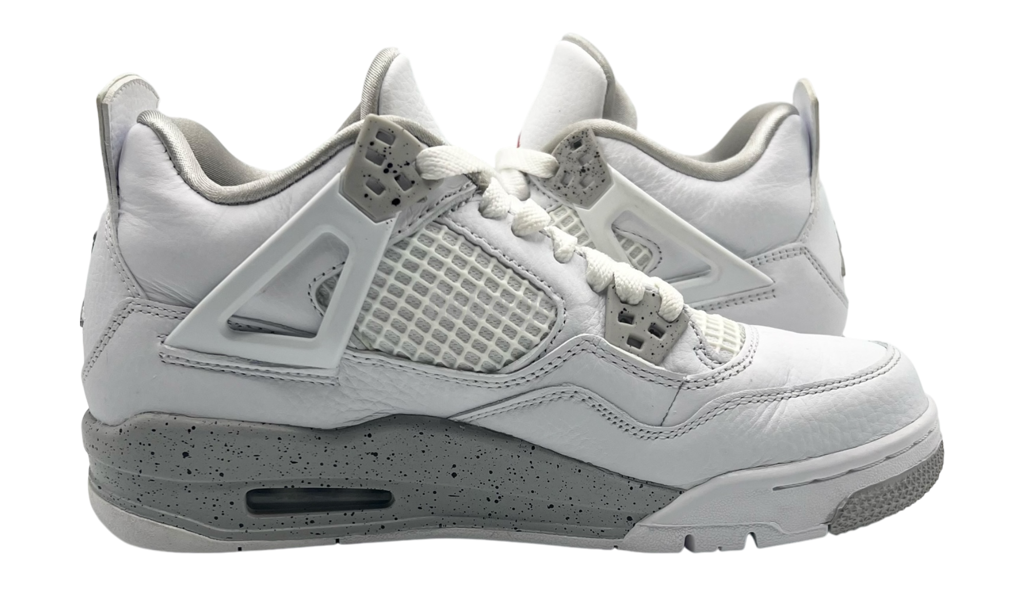 Air Jordan 4 Retro "White Oreo" GS (PreOwned) (No Box)