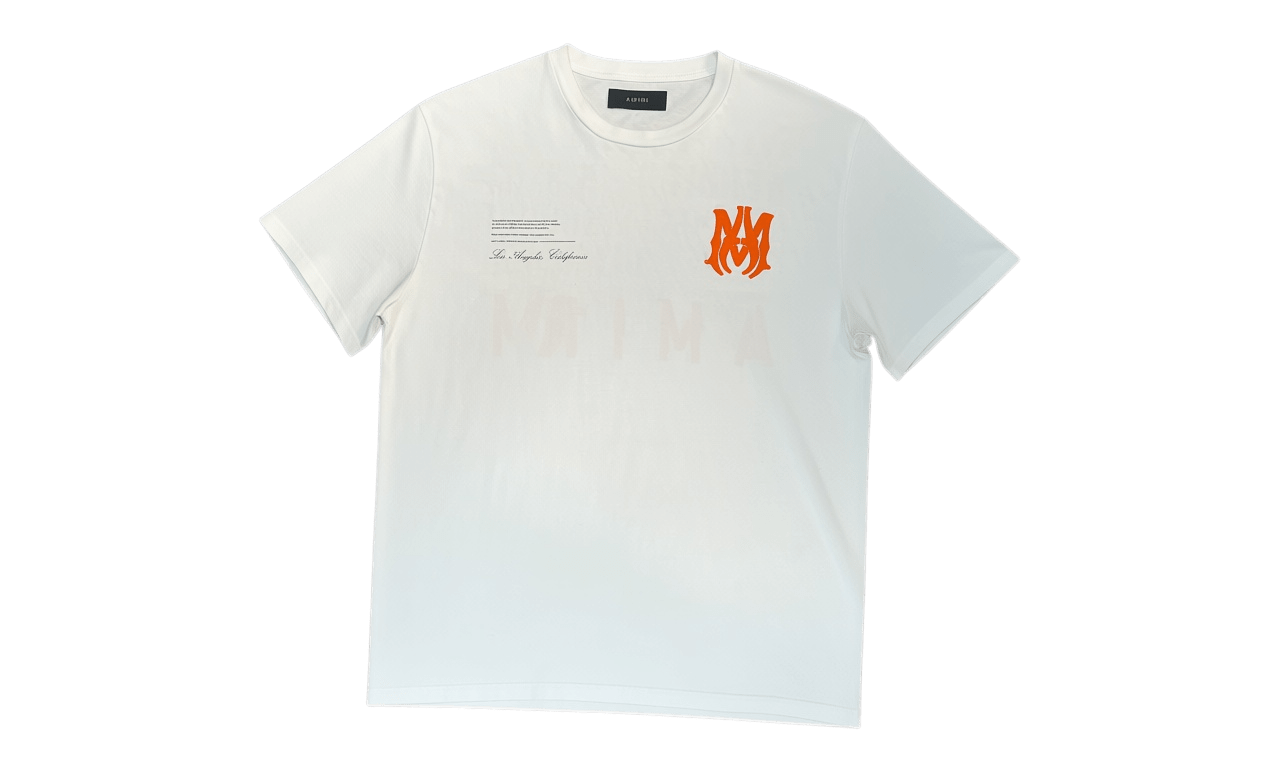 Amiri Military Specs Stencil White T-Shirt (PreOwned)