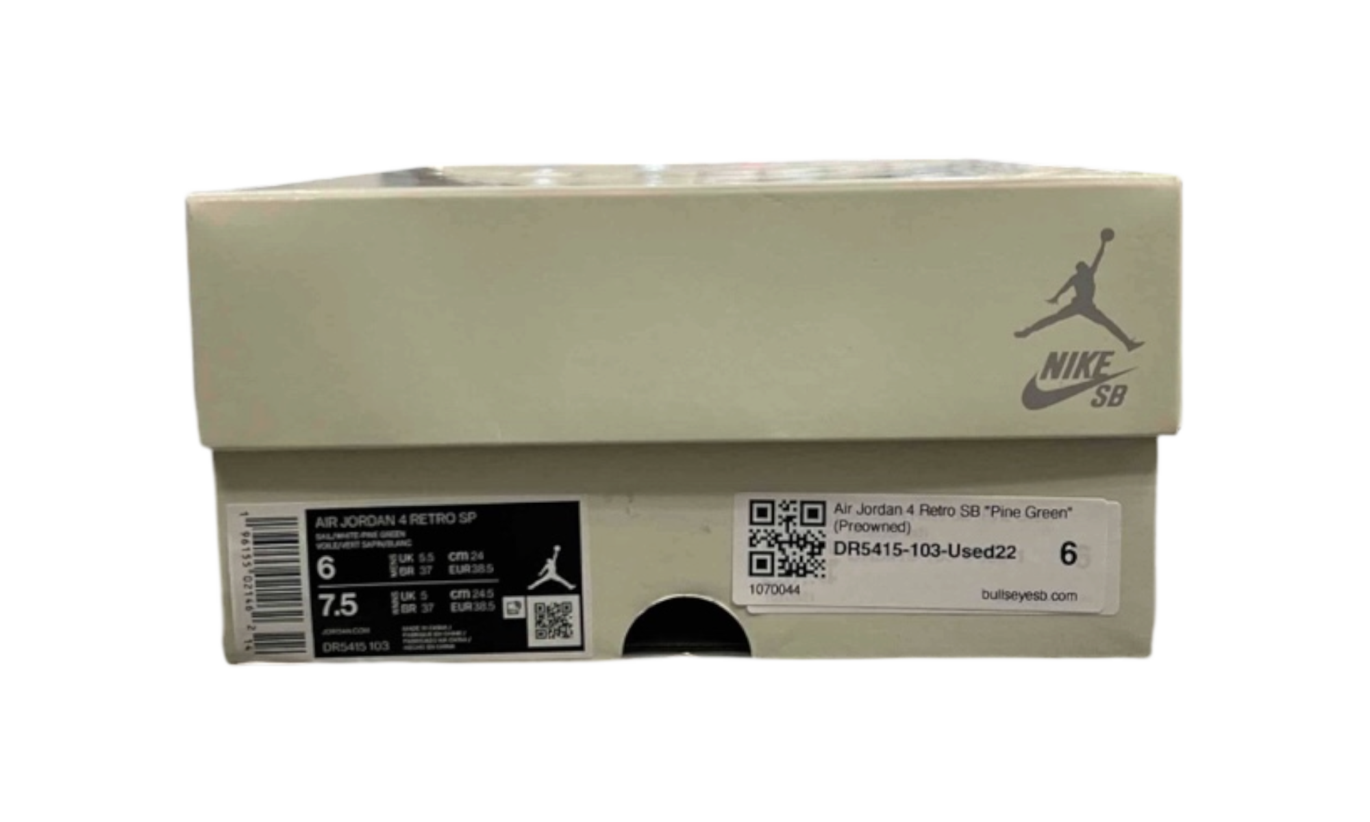Air Jordan 4 Retro SB "Pine Green" (Preowned)