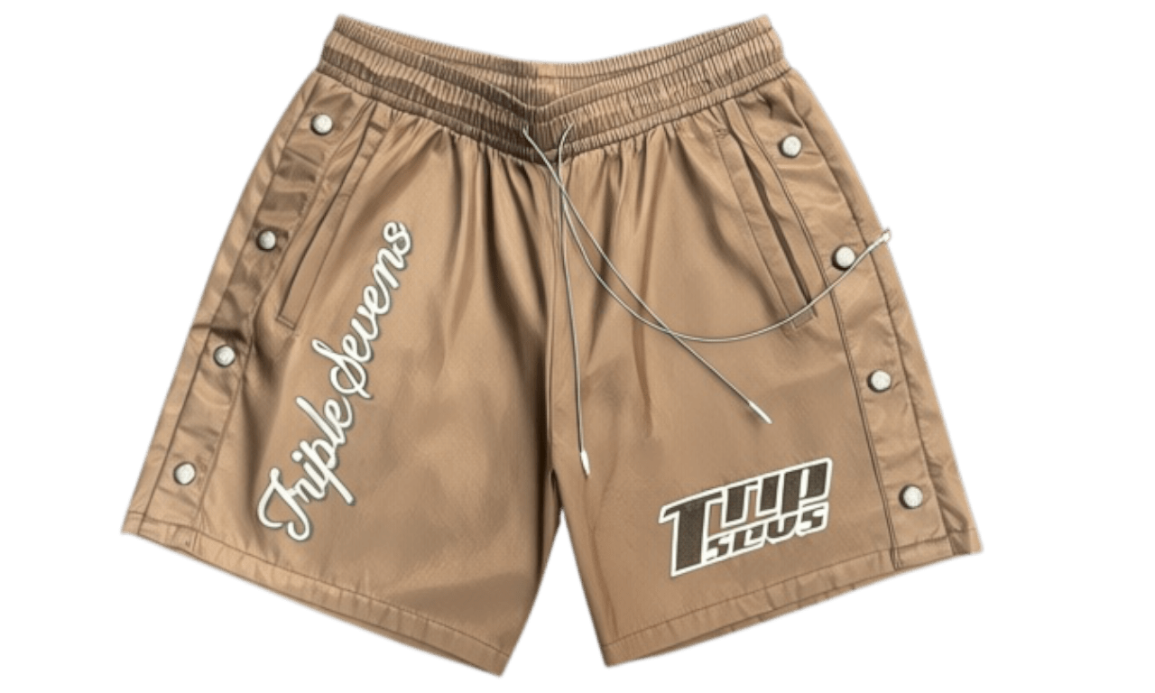 Triple Sevens Brown Nylon Suit (PreOwned)