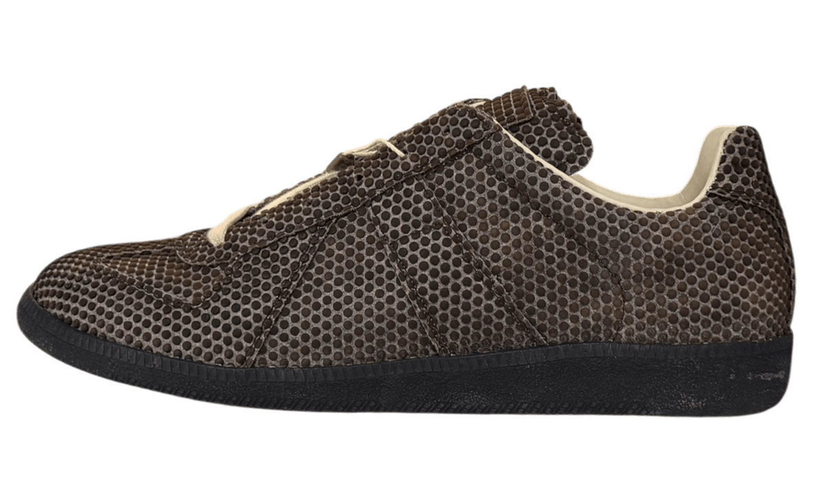 Maison Margelia Replica (GAT) Rubberized Black Sneakers