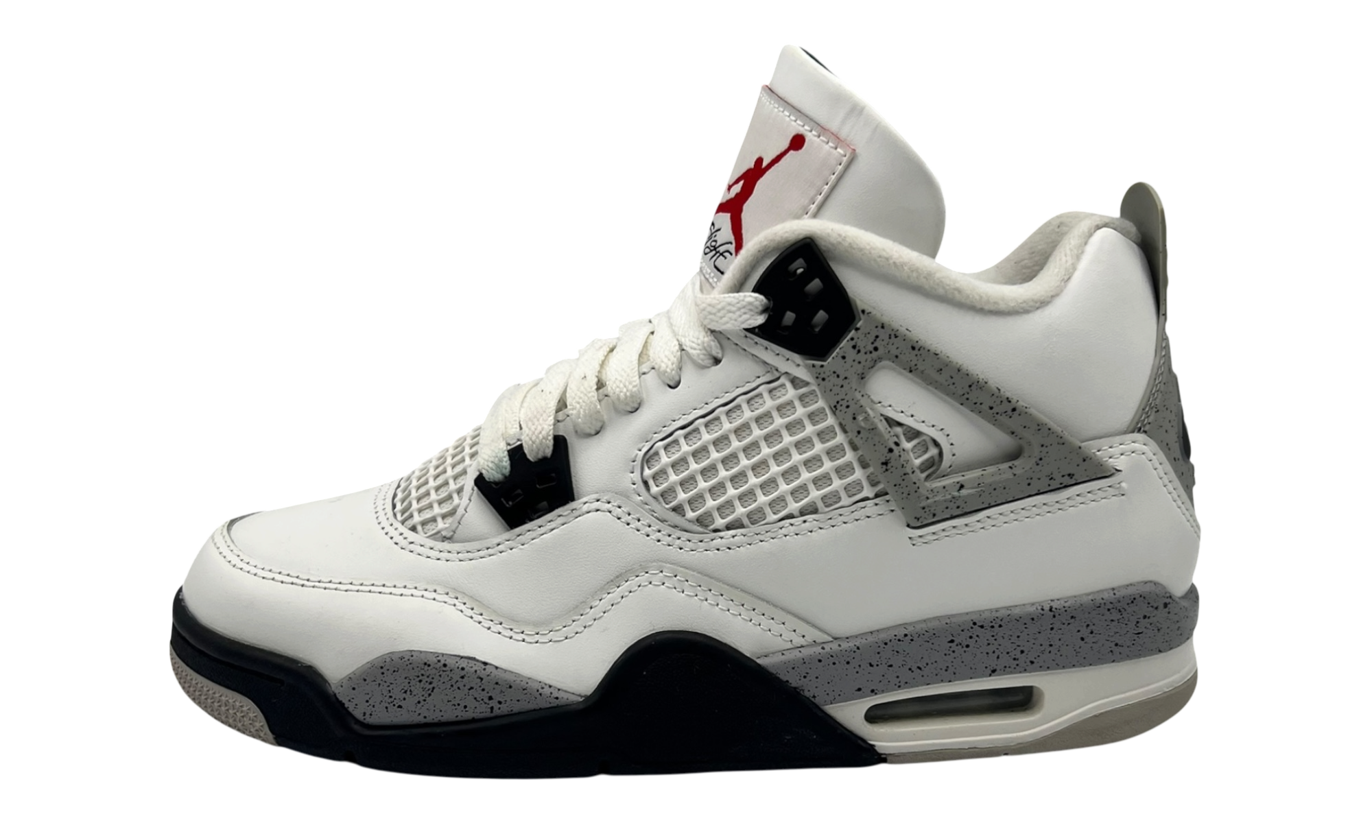 Air Jordan 4 Retro OG "White Cement" GS (2025) (PreOwned) (No Box)