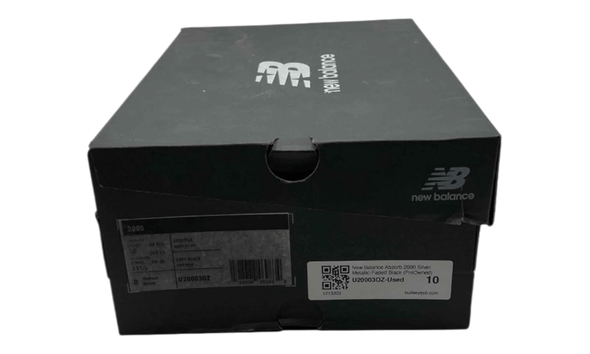 New Balance Abzorb 2000 Silver Metallic-Faded Black (PreOwned)