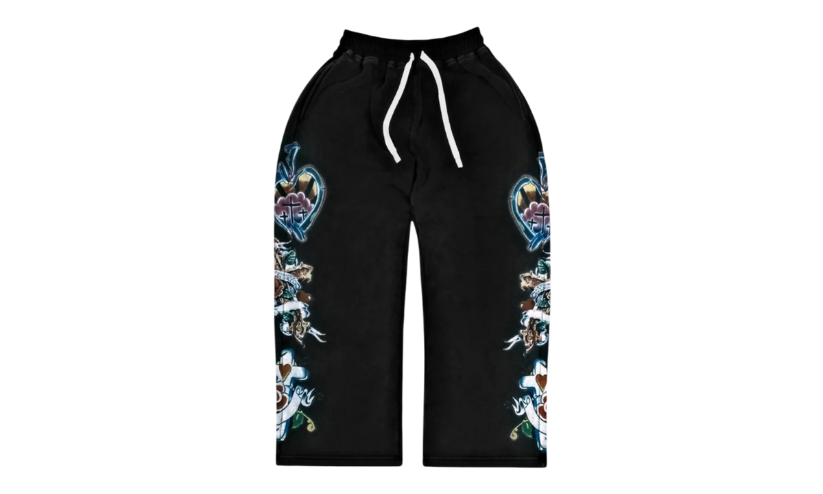 We Are Righteous Risen King Black Sweatpants