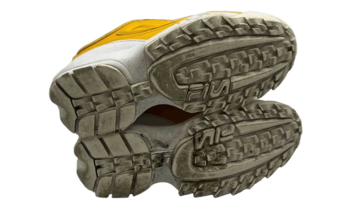 Fila Disruptor II Premium Repeat Canary Yellow (PreOwned) (No Box)