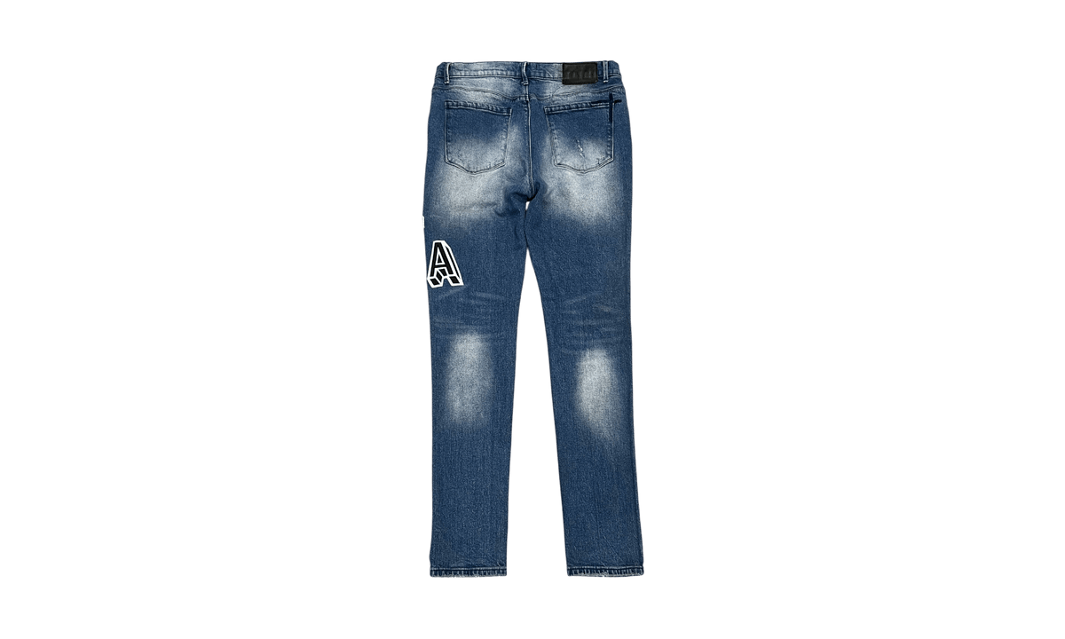 RTA Bryant Medium Dark Collegiate Jeans (PreOwned)