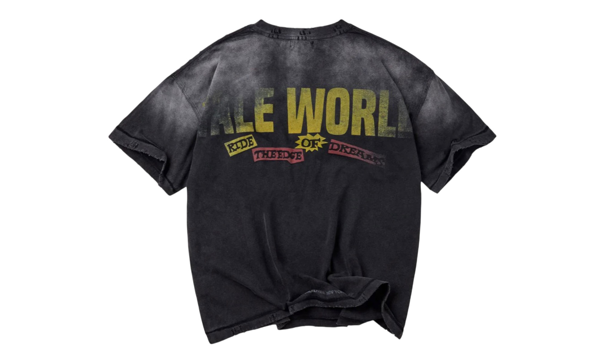 Vale Forever Newpaper Black T-Shirt