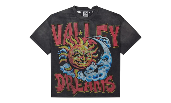 Vale Forever Thrashed Black Sun T-Shirt
