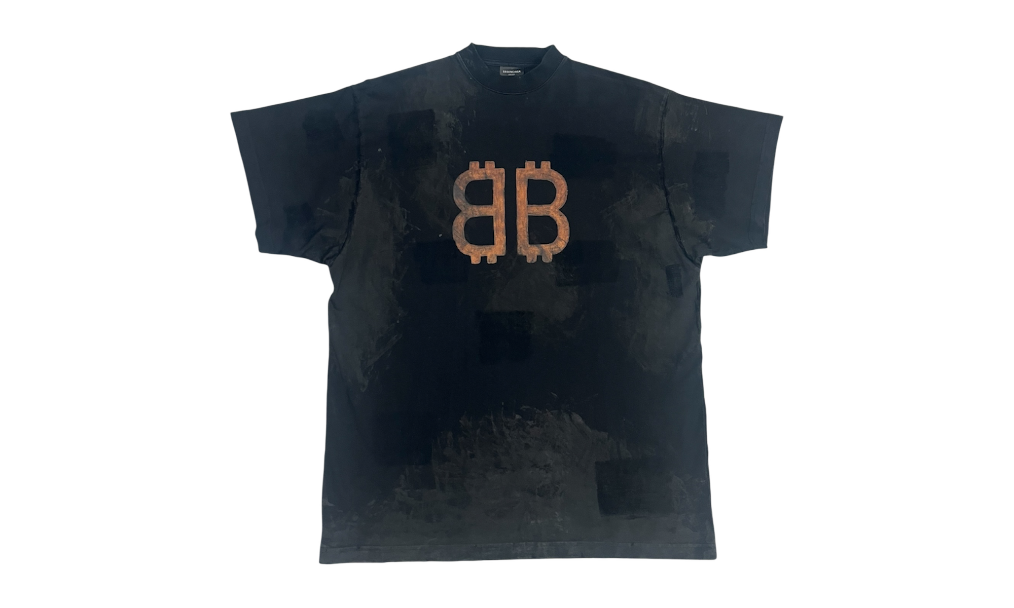 Balenciaga Oversized Logo Cotton Jersey (PreOwned)