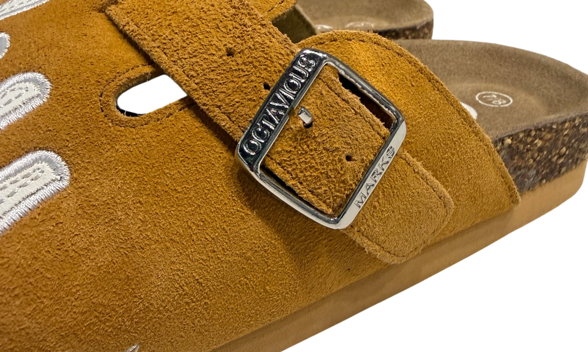 Octavious Marks Orange Lobsters Clogs