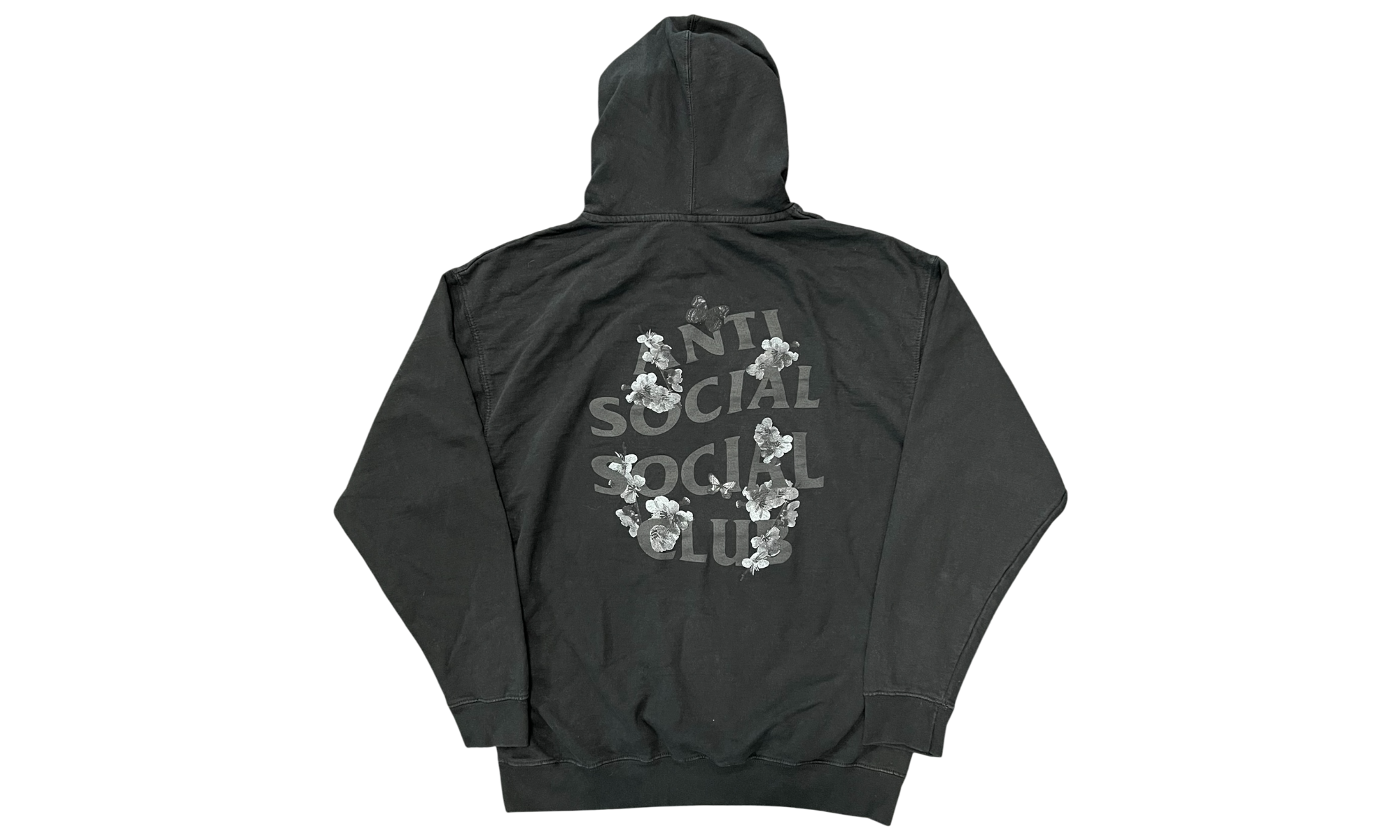 Anti Social Social Club Dramatic Kkoch Black Hoodie (PreOwned)