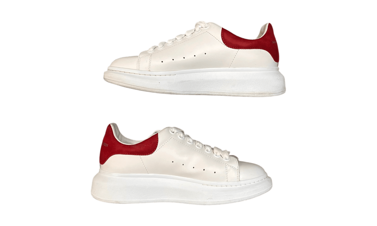 Alexander McQueen Oversized White Lust Red (PreOwned)