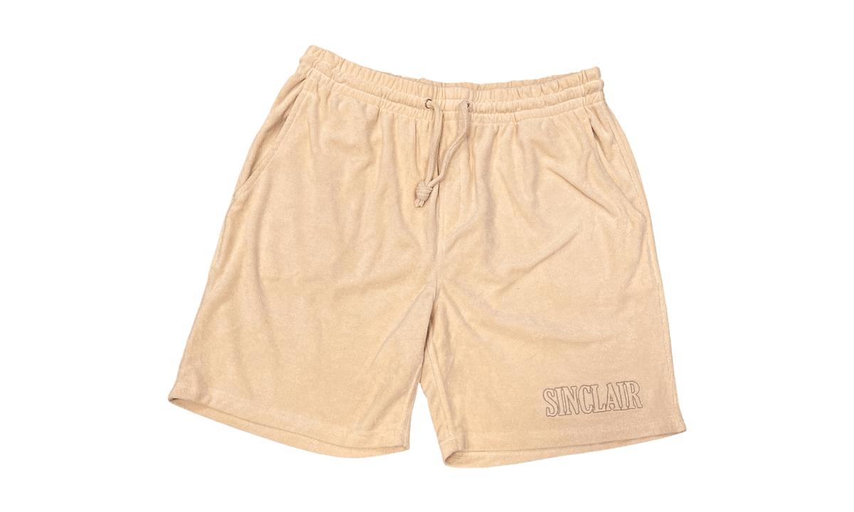 Sinclair French Terry Beige Shorts